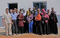 Patrick Louisy and Djibouti University students