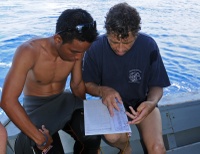 Organizing a transect dive in Tumbak